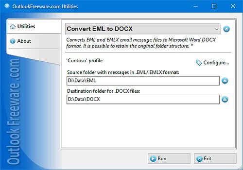 Telecharger Convert EML to DOCX for Outlook