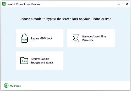 Telecharger Unlockit iPhone Screen Unlocker