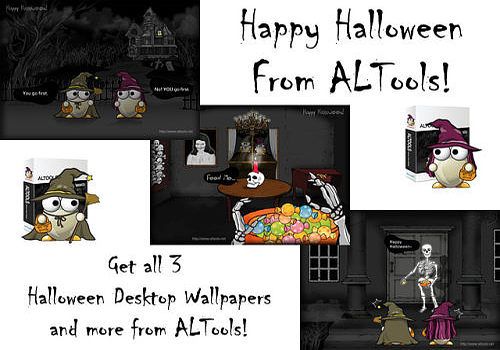 Telecharger ALTools Haunted House Halloween Desktops